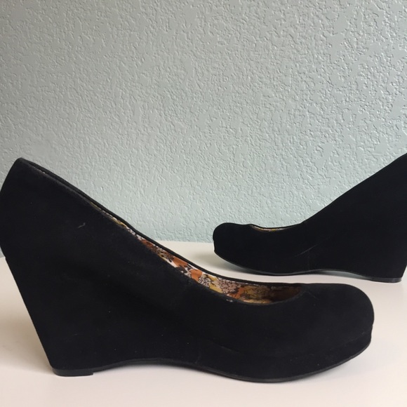 american rag black wedges